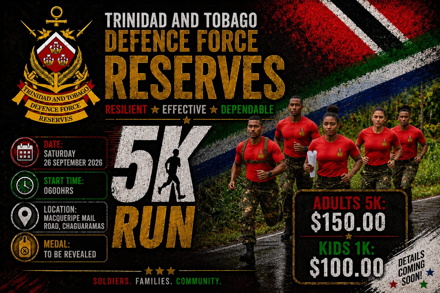 TTDefence Force Reserves 5K